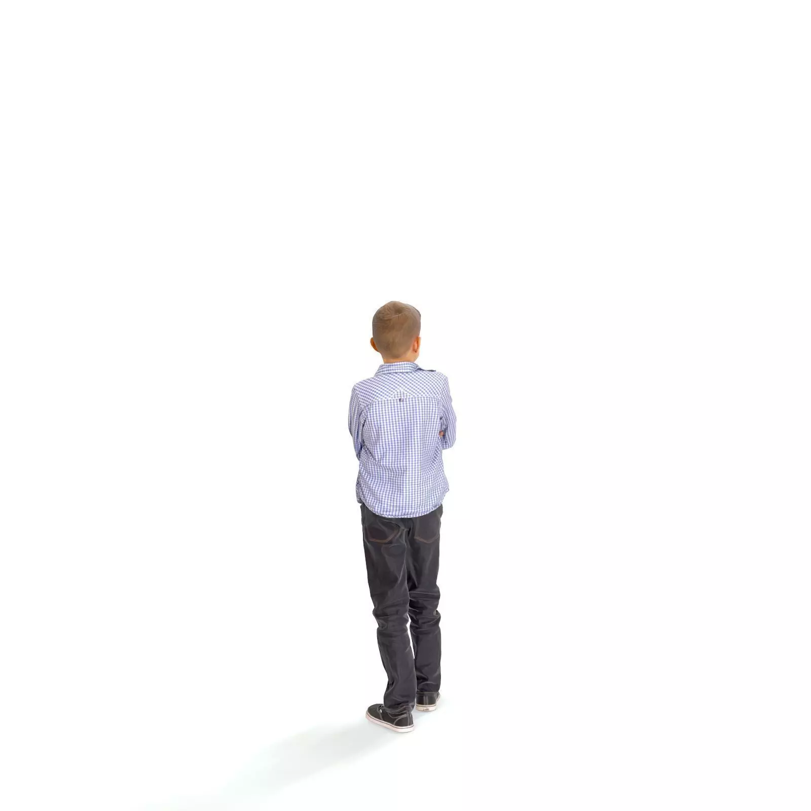 Ready-Posed 3D Casual Humans MeMsS042HD2 3D model_5