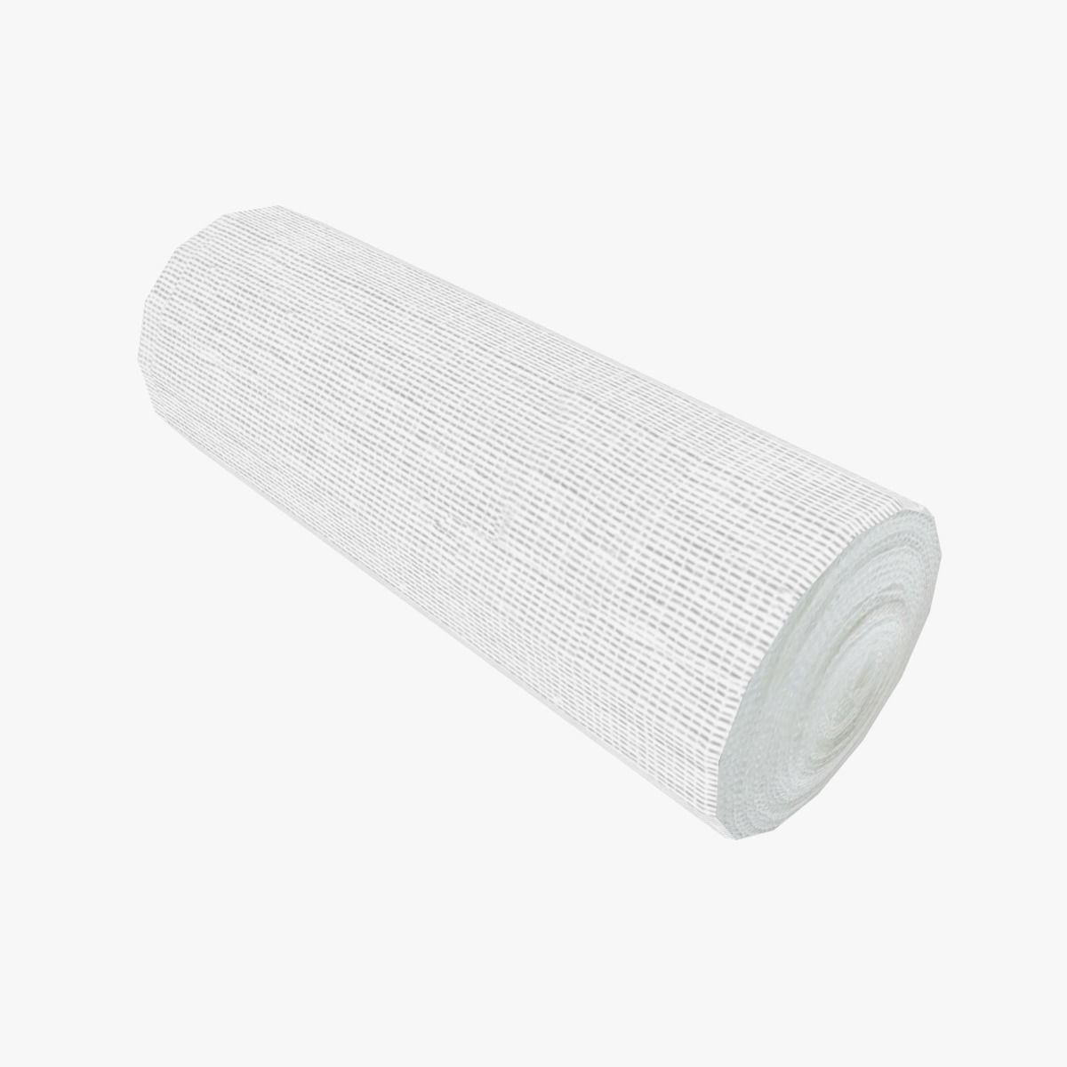 Gauze Bandage Roll Low-poly 3D model_6