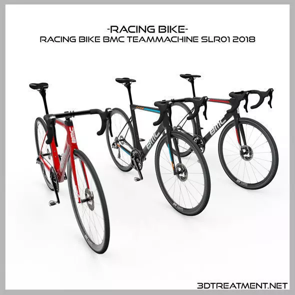 Racing Bike BMC Teammachine SLR01 2018 3D model
