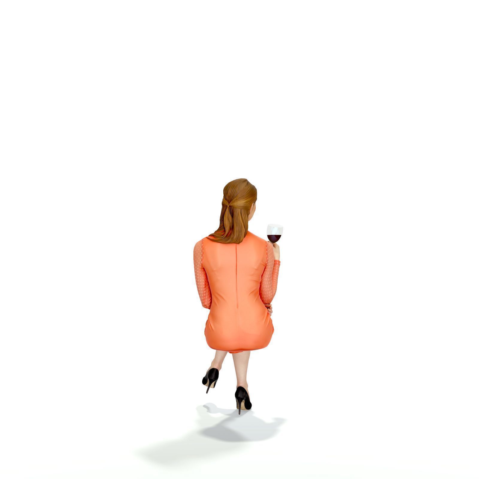 Ready-Posed 3D Fancy Humans for Evening Event MeMsS032HD2 3D model_13