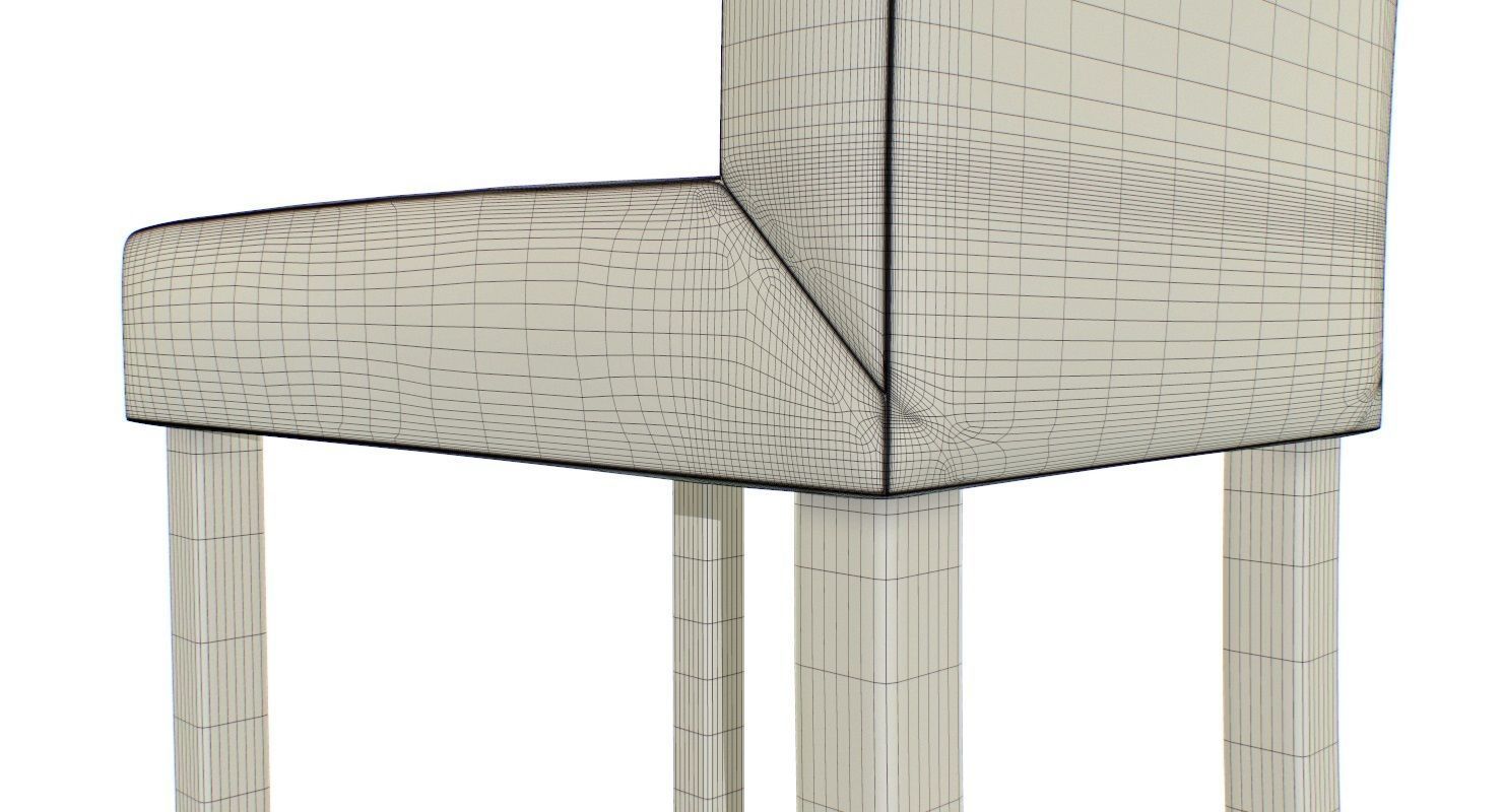 Leather Chair 3D model_14