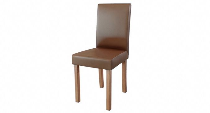 Leather Chair 3D model 5