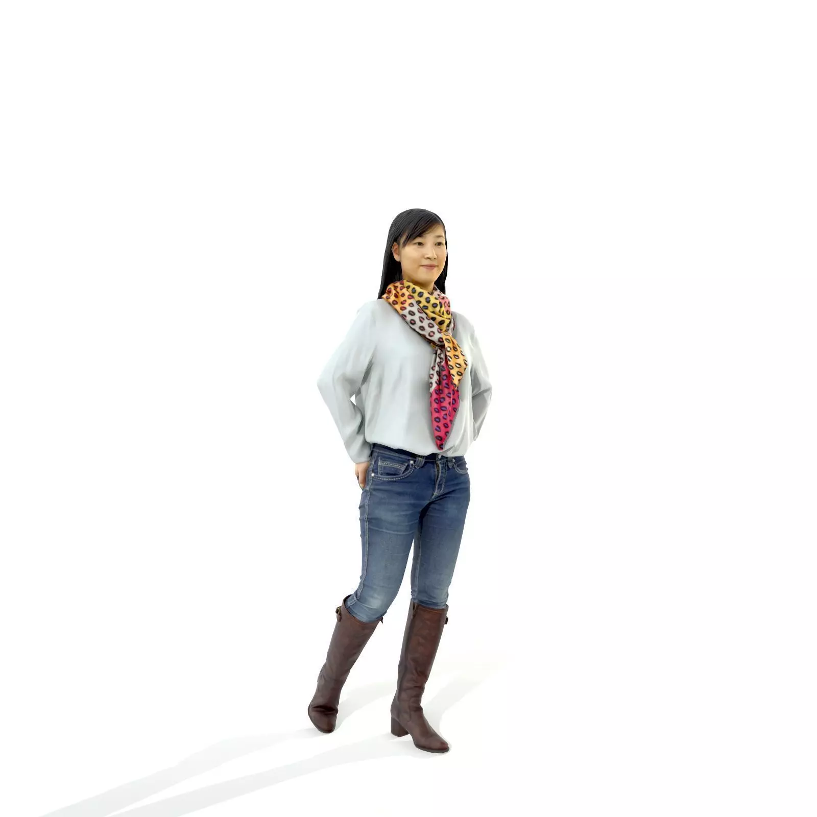 Ready-Posed 3D Casual Urban Humans MeMsS027HD2 3D model_15