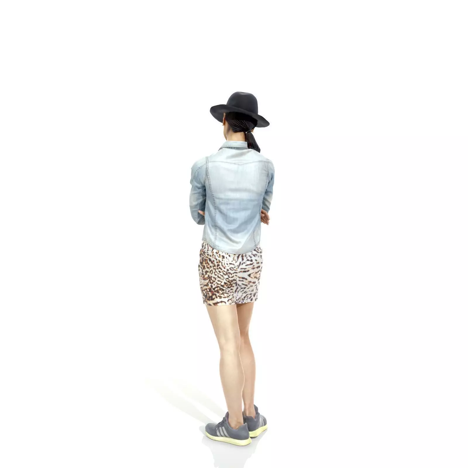 Ready-Posed 3D Casual Urban Humans MeMsS027HD2 3D model_5