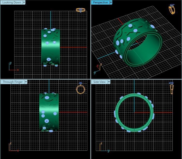 Ring T00830 3D print model_2