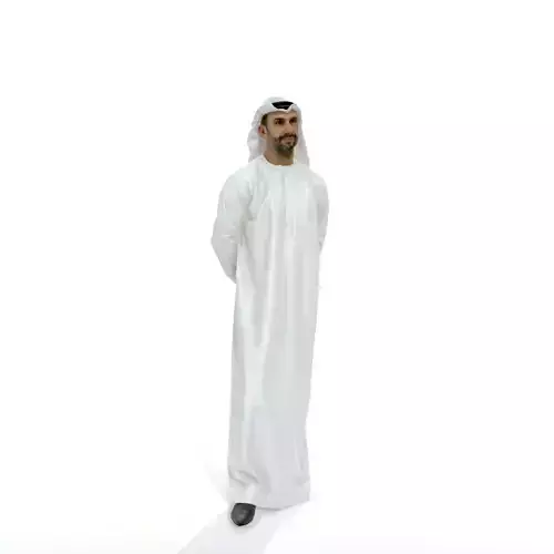 Ready-Posed 3D Arabs MeMsS024HD2 3D model