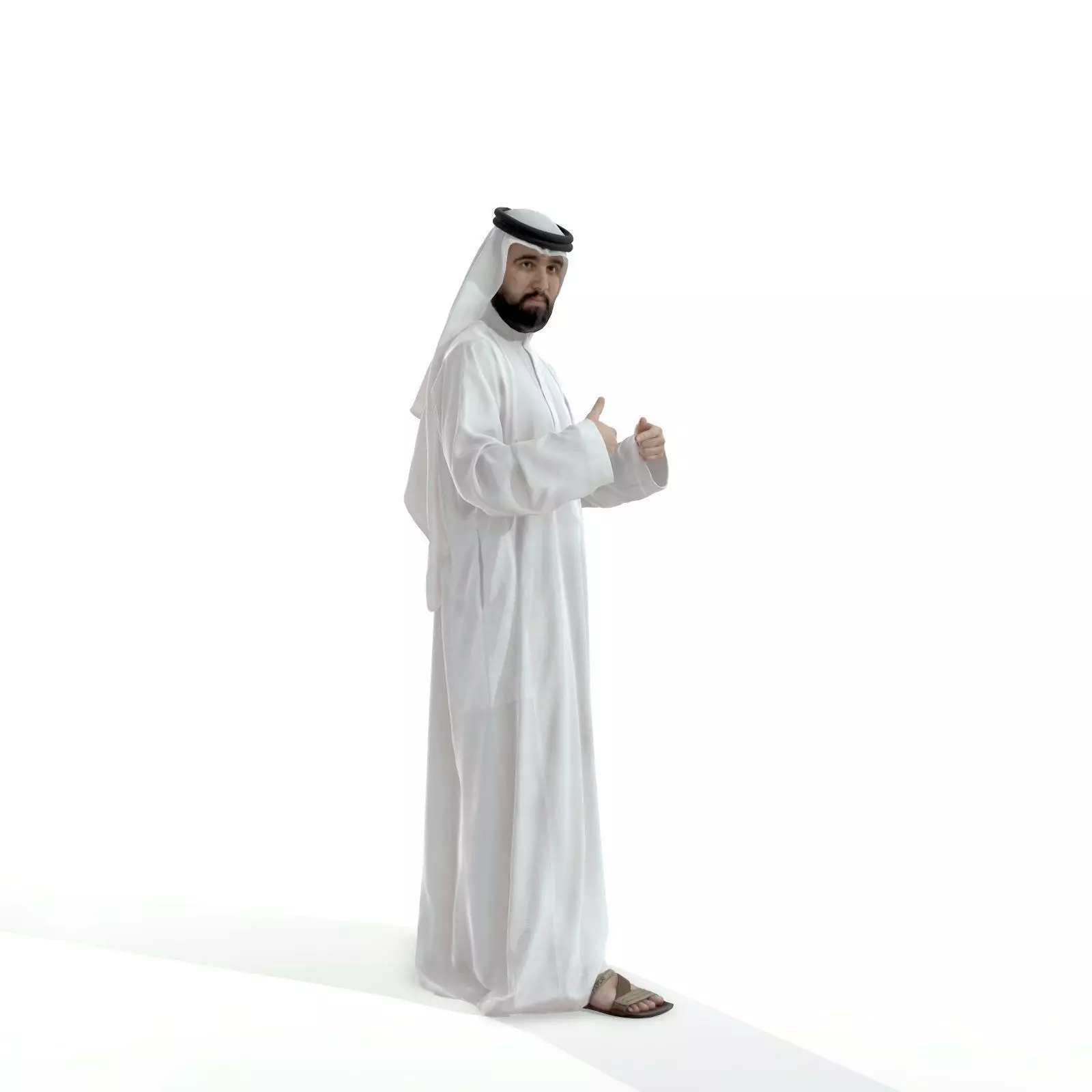 Ready-Posed 3D Arabs MeMsS023HD2 3D model_7