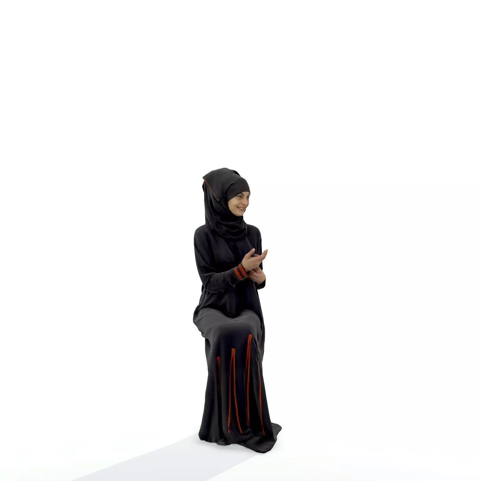 Ready-Posed 3D Arabs MeMsS023HD2 3D model_4