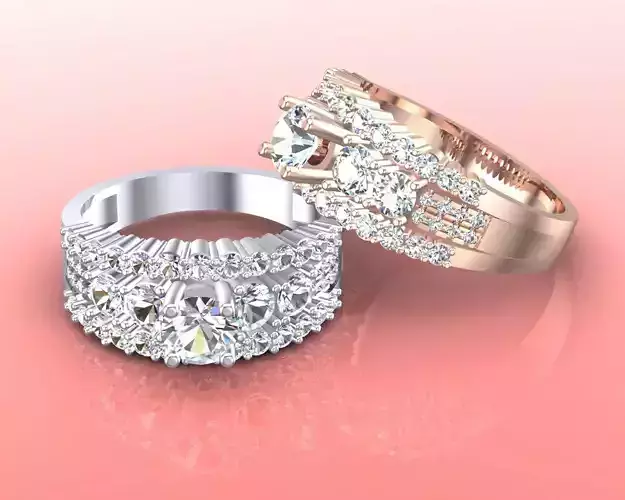 Ring modern print model 3dm