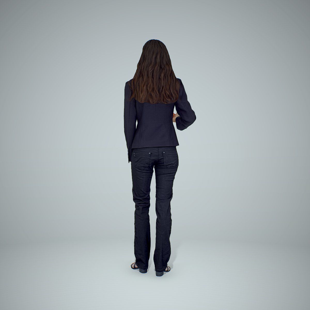 Ready-Posed 3D Casual Business Humans MeMsS021HD2 3D model_19