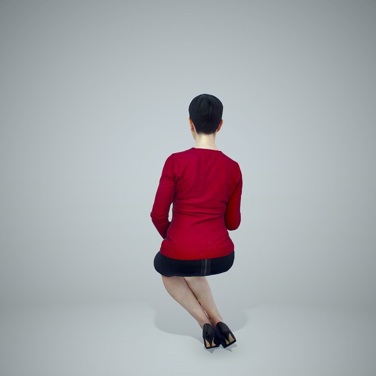 Ready-Posed 3D Humans at Restaurant MeMsS018HD2 3D model_21