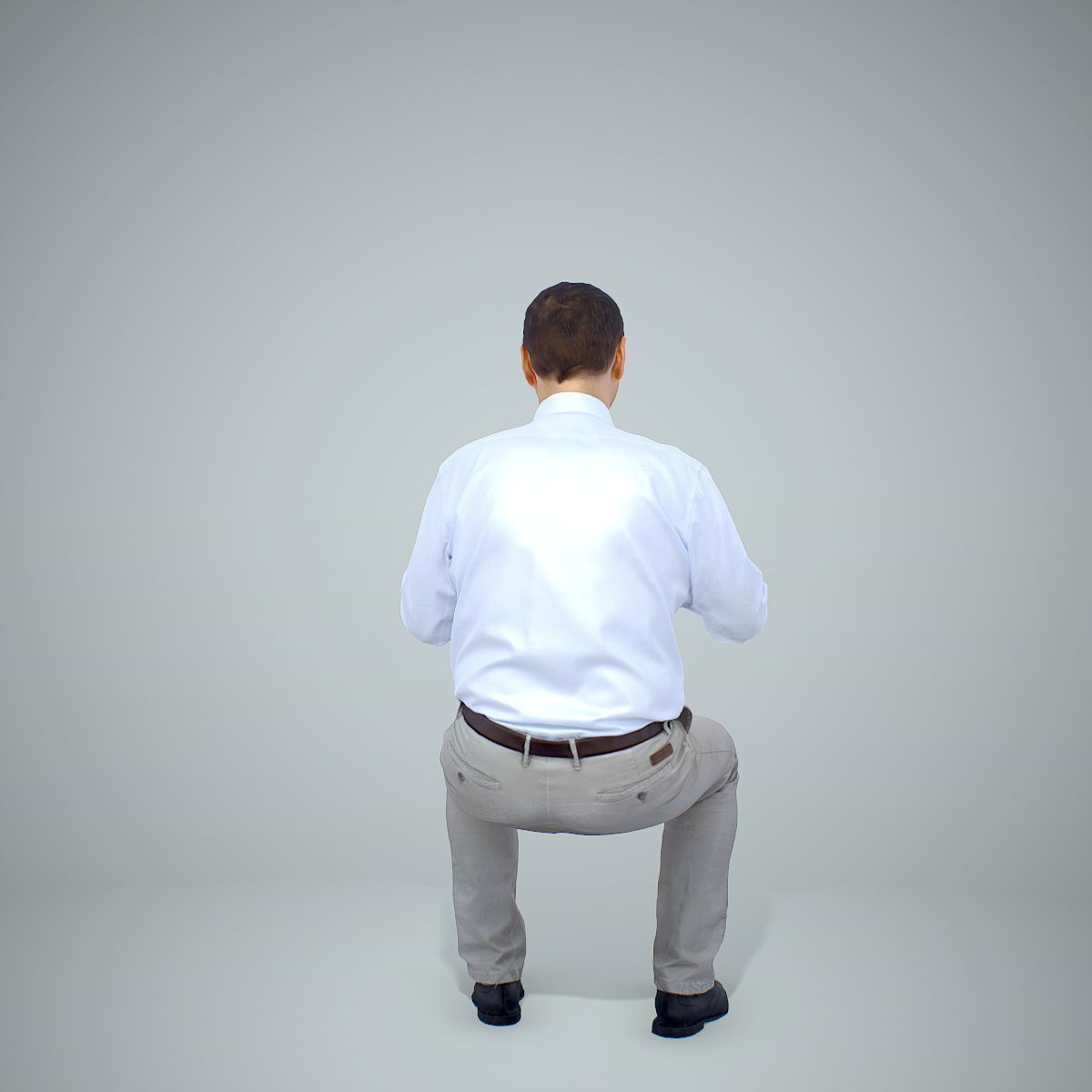 Ready-Posed 3D Humans at Restaurant MeMsS018HD2 3D model_14