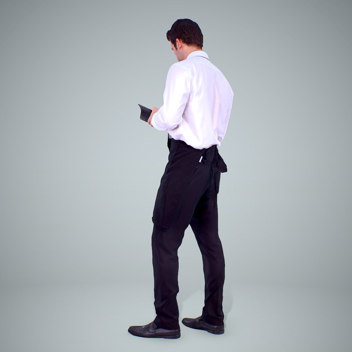 Ready-Posed 3D Humans at Restaurant MeMsS018HD2 3D model_23