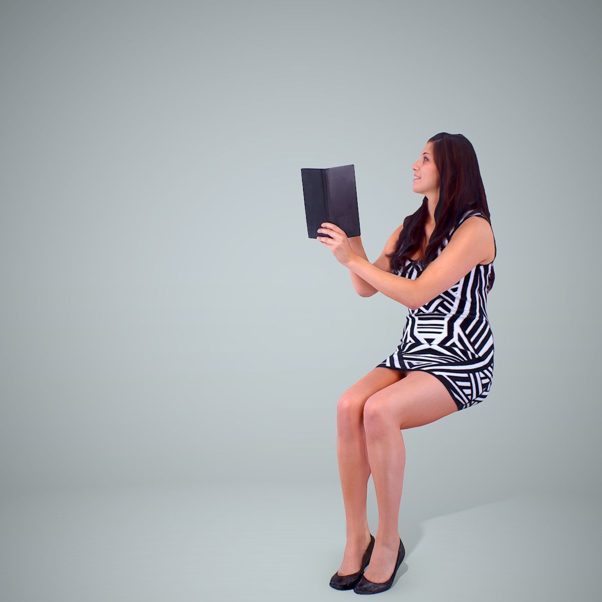 Ready-Posed 3D Humans at Restaurant MeMsS018HD2 3D model_9