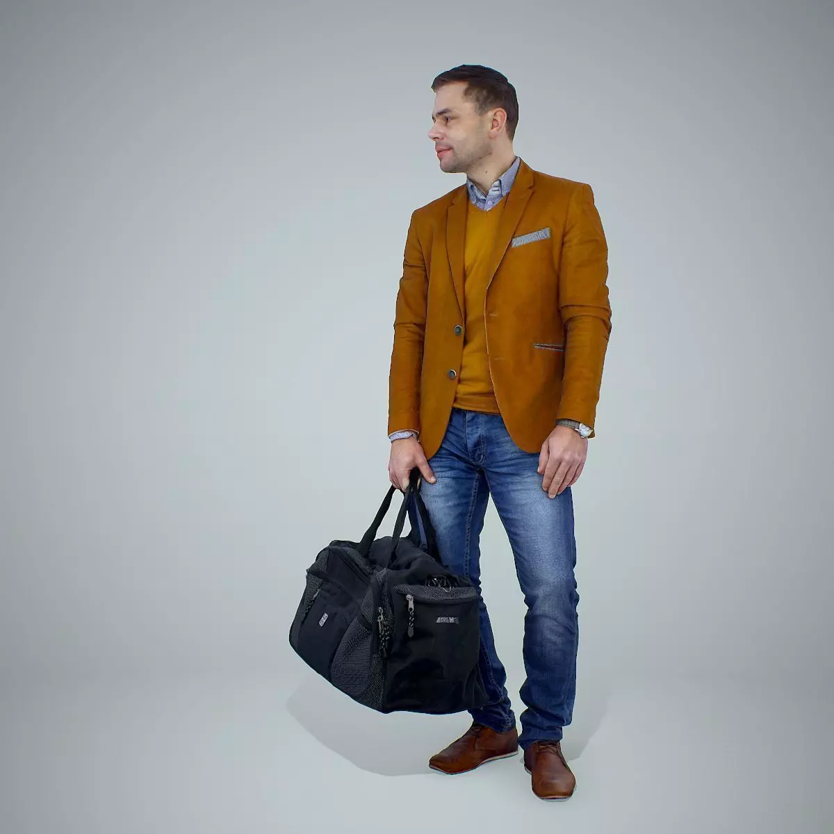 Ready-Posed 3D Traveling Humans MeMsS016HD2 3D model_7