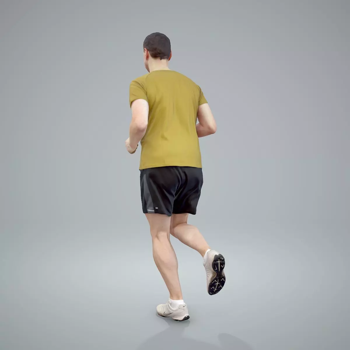 Ready-Posed 3D Sports Humans MeMsS013HD2 3D model_4