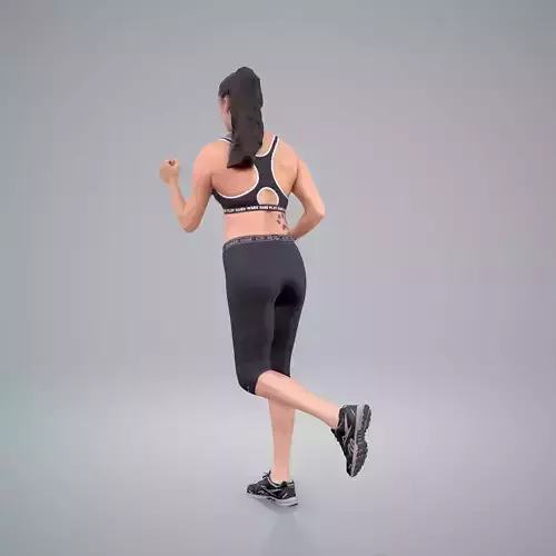 Ready-Posed 3D Sports Humans MeMsS013HD2