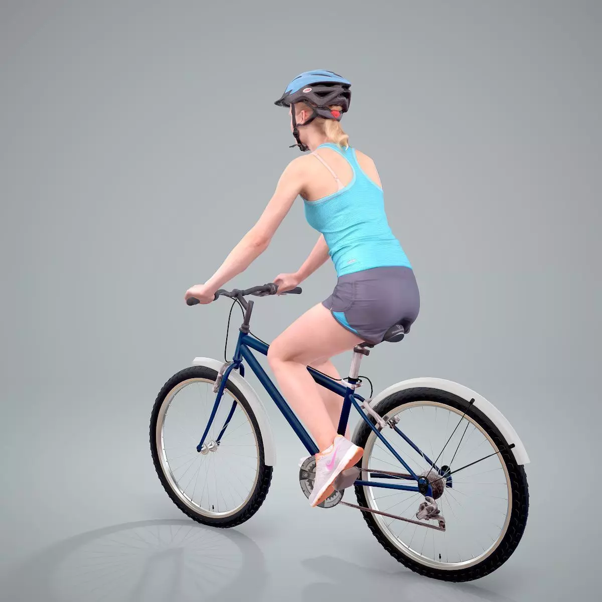 Ready-Posed 3D Sports Humans MeMsS013HD2 3D model_2