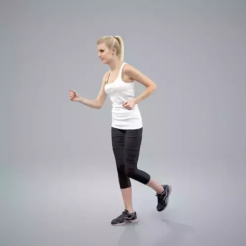 Ready-Posed 3D Sports Humans MeMsS013HD2