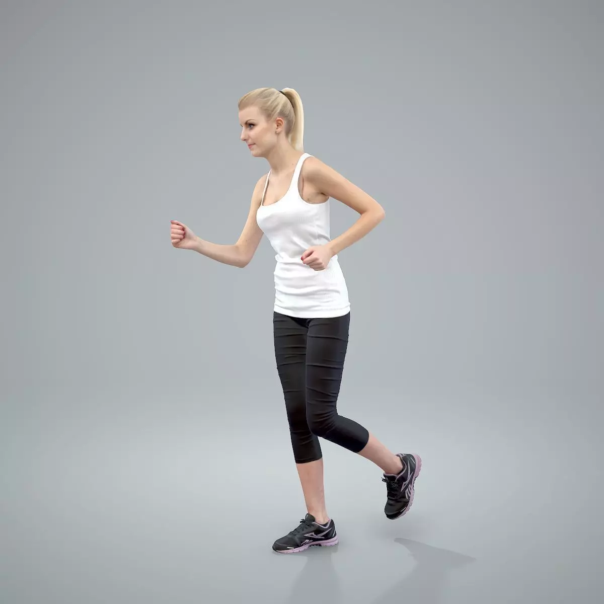 Ready-Posed 3D Sports Humans MeMsS013HD2 3D model_0