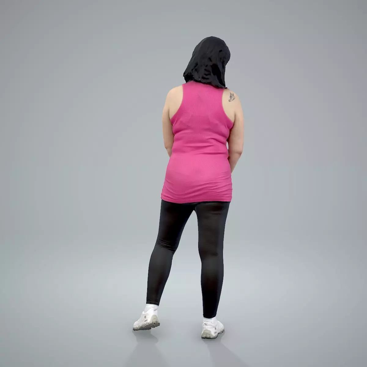 Ready-Posed 3D Sports Humans MeMsS013HD2 3D model_16