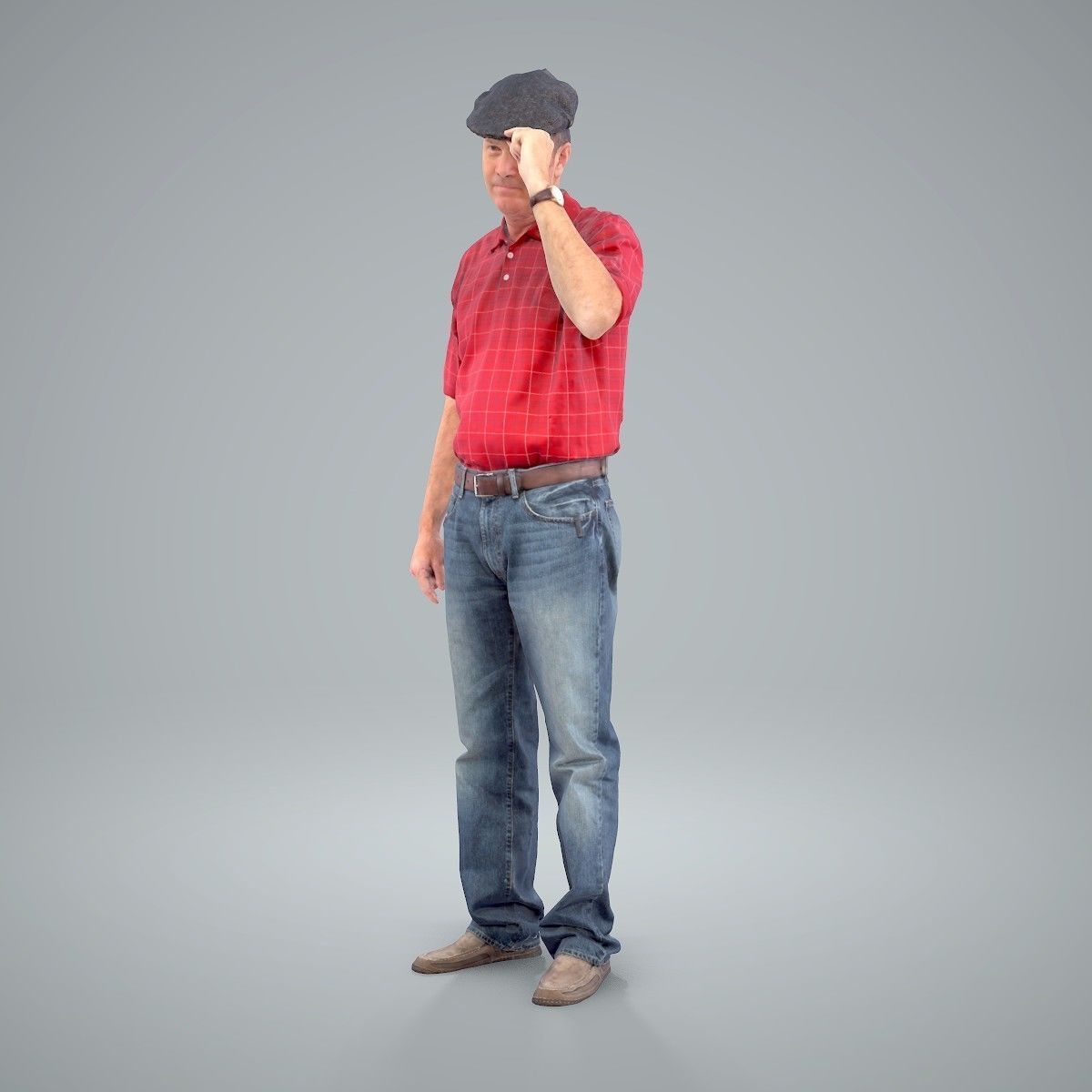 Ready-Posed 3D Family Humans MeMsS011HD2 3D model_6