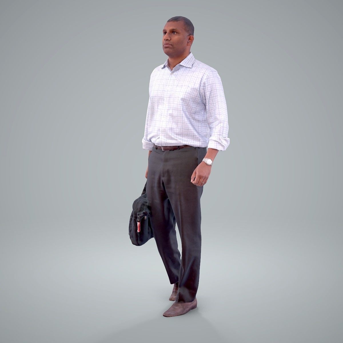 Ready-Posed 3D Family Humans MeMsS011HD2 3D model_4