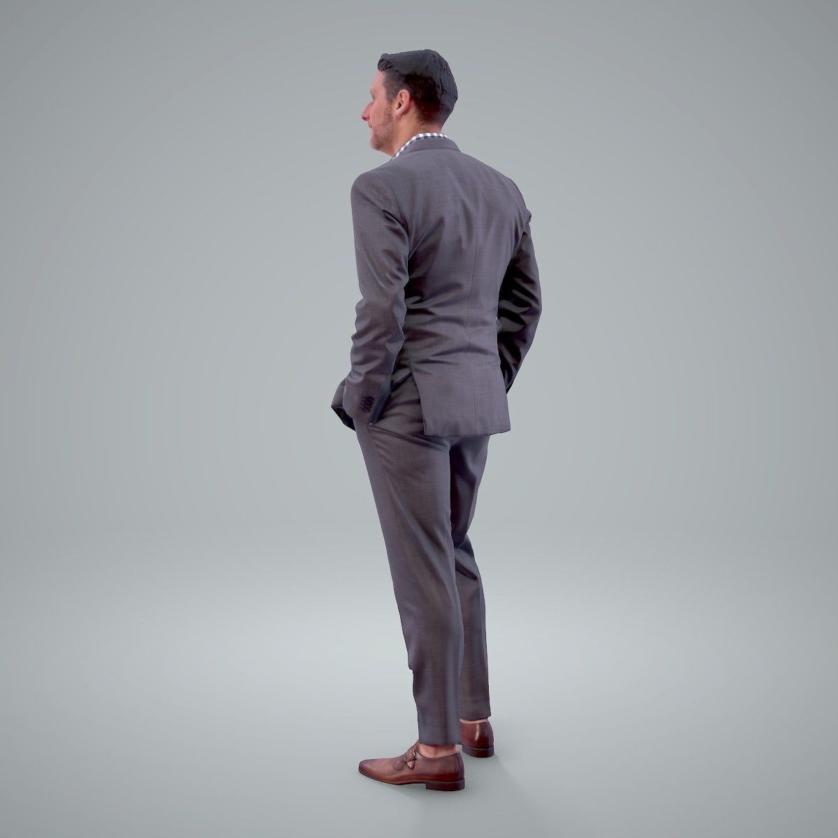 Ready-Posed 3D Family Humans MeMsS011HD2 3D model_19