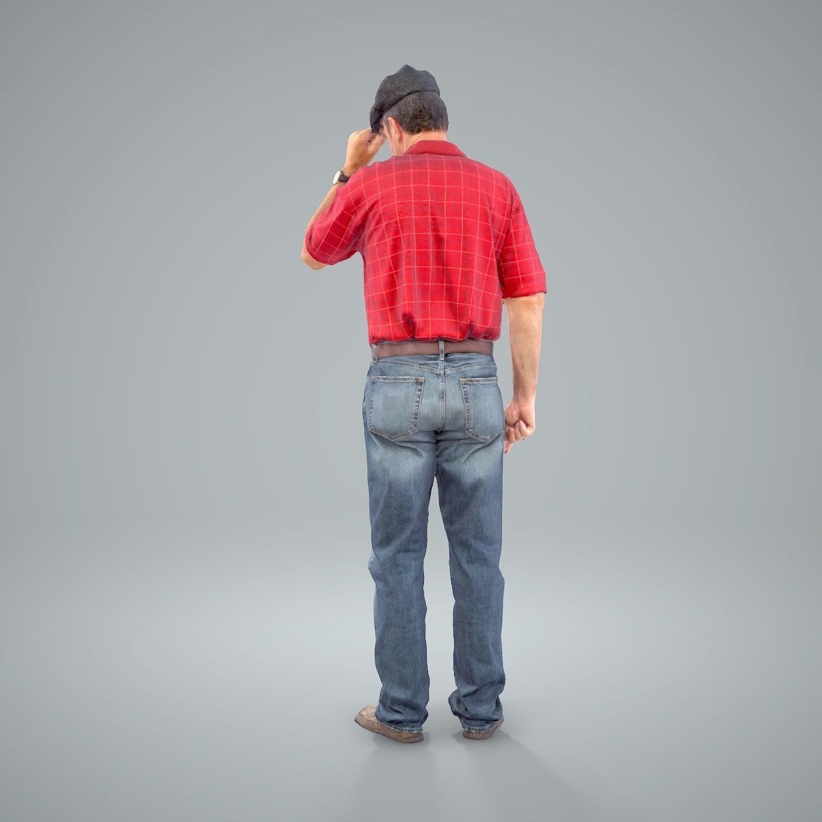 Ready-Posed 3D Family Humans MeMsS011HD2 3D model_17