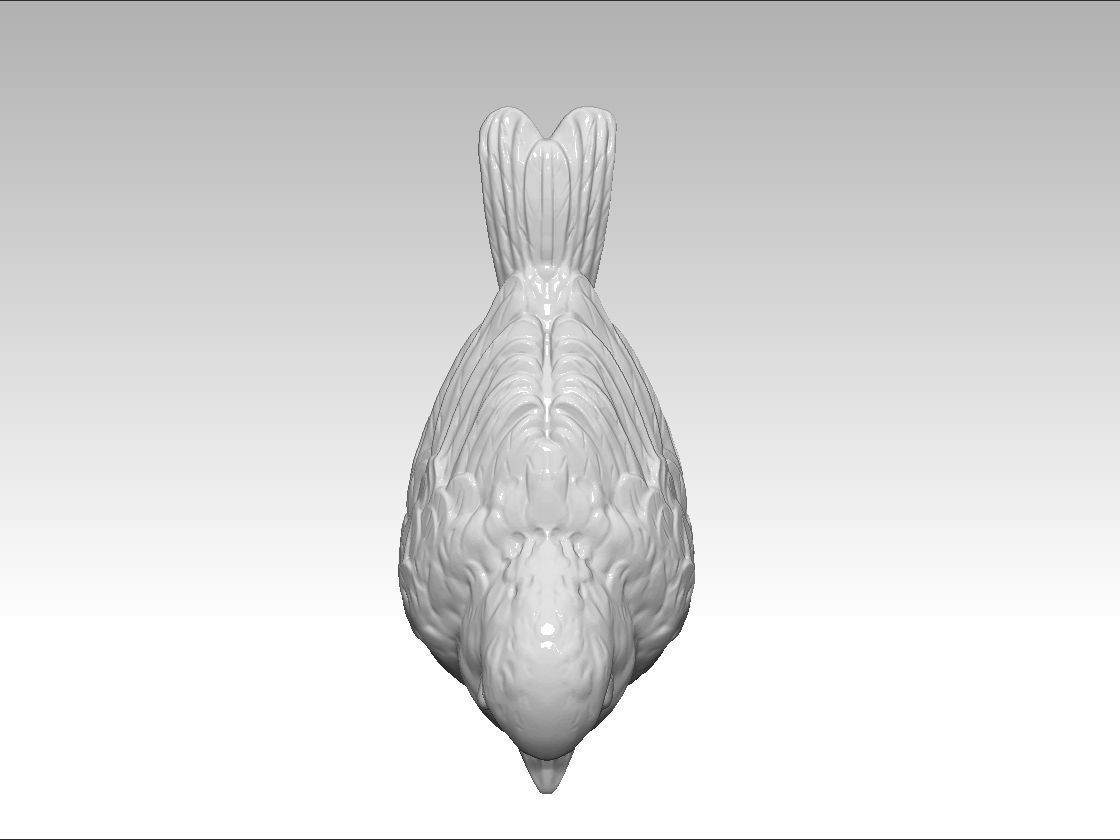bird-Paridae bird 3D print model_3