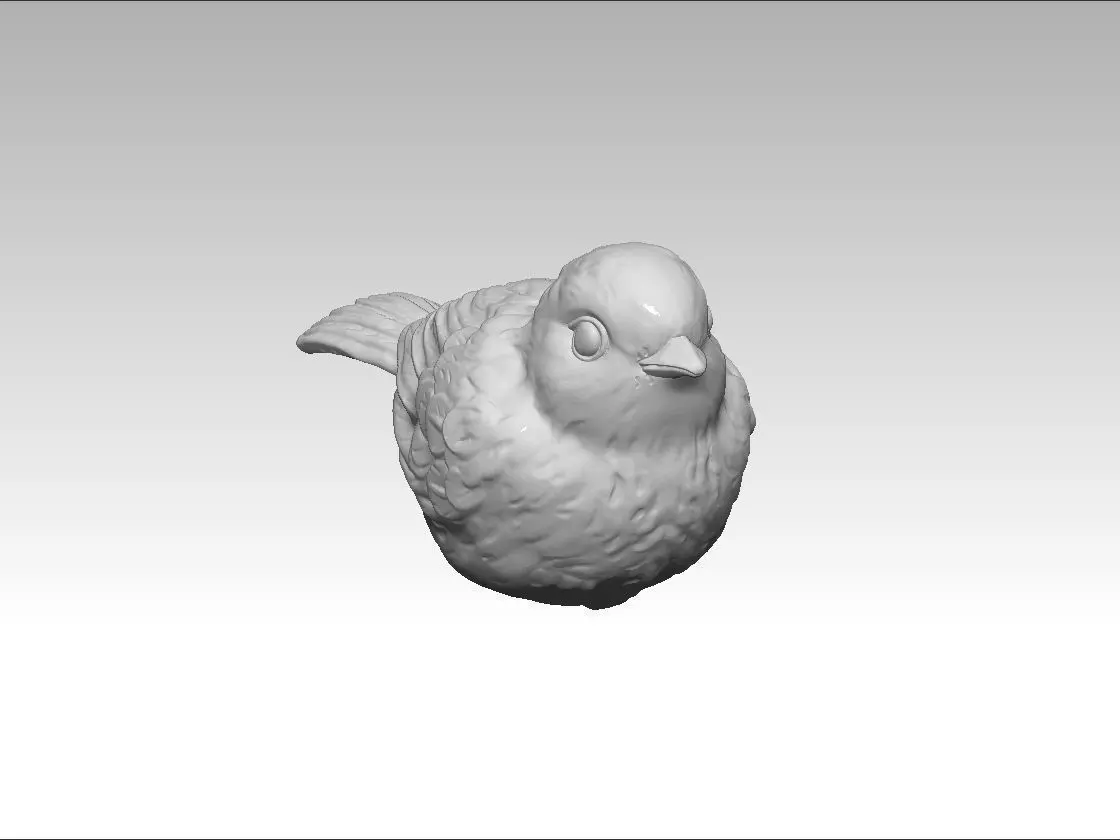 bird-Paridae bird 3D print model_0