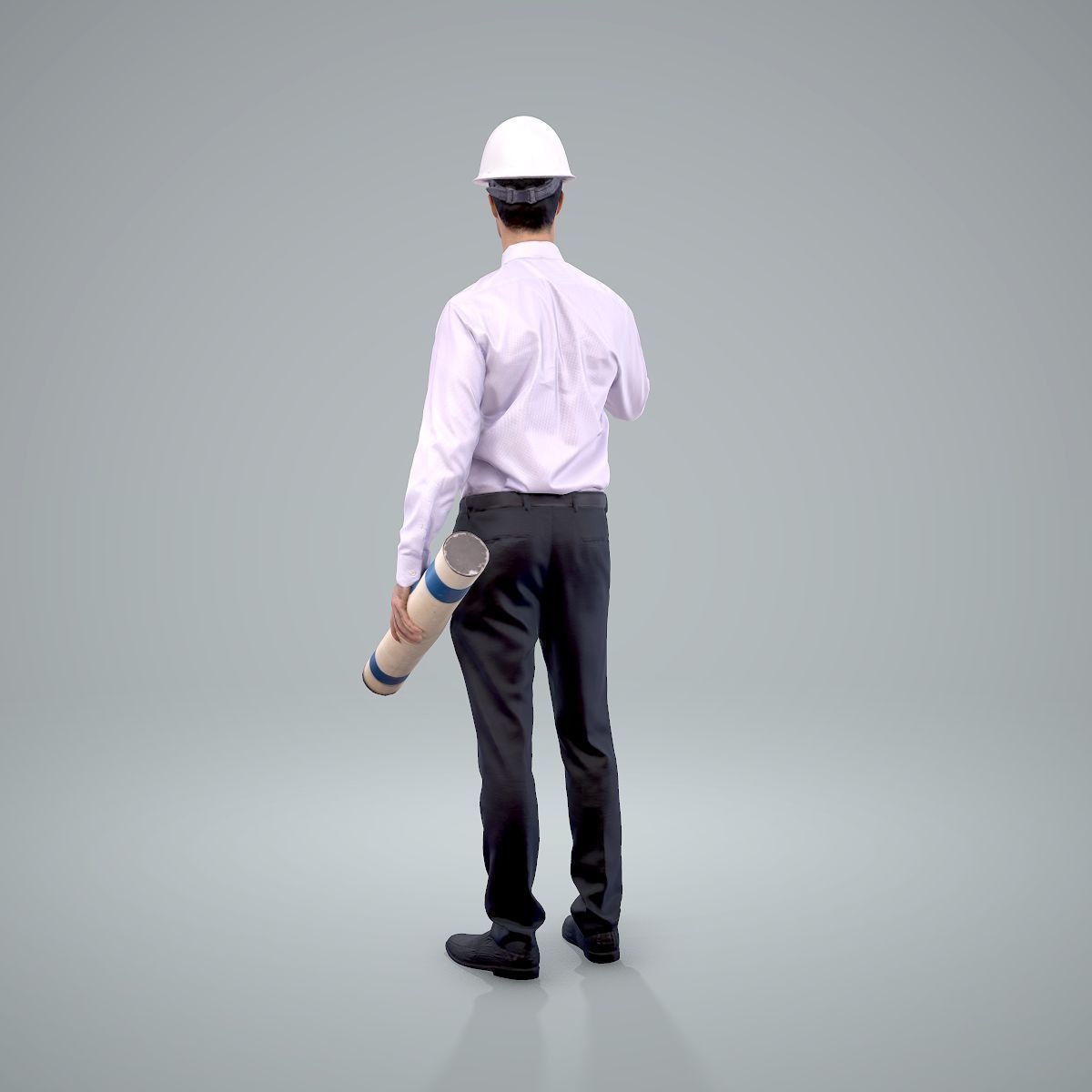 Ready-Posed 3D Uniformed Humans at Work MeMsS012HD2 3D model_10