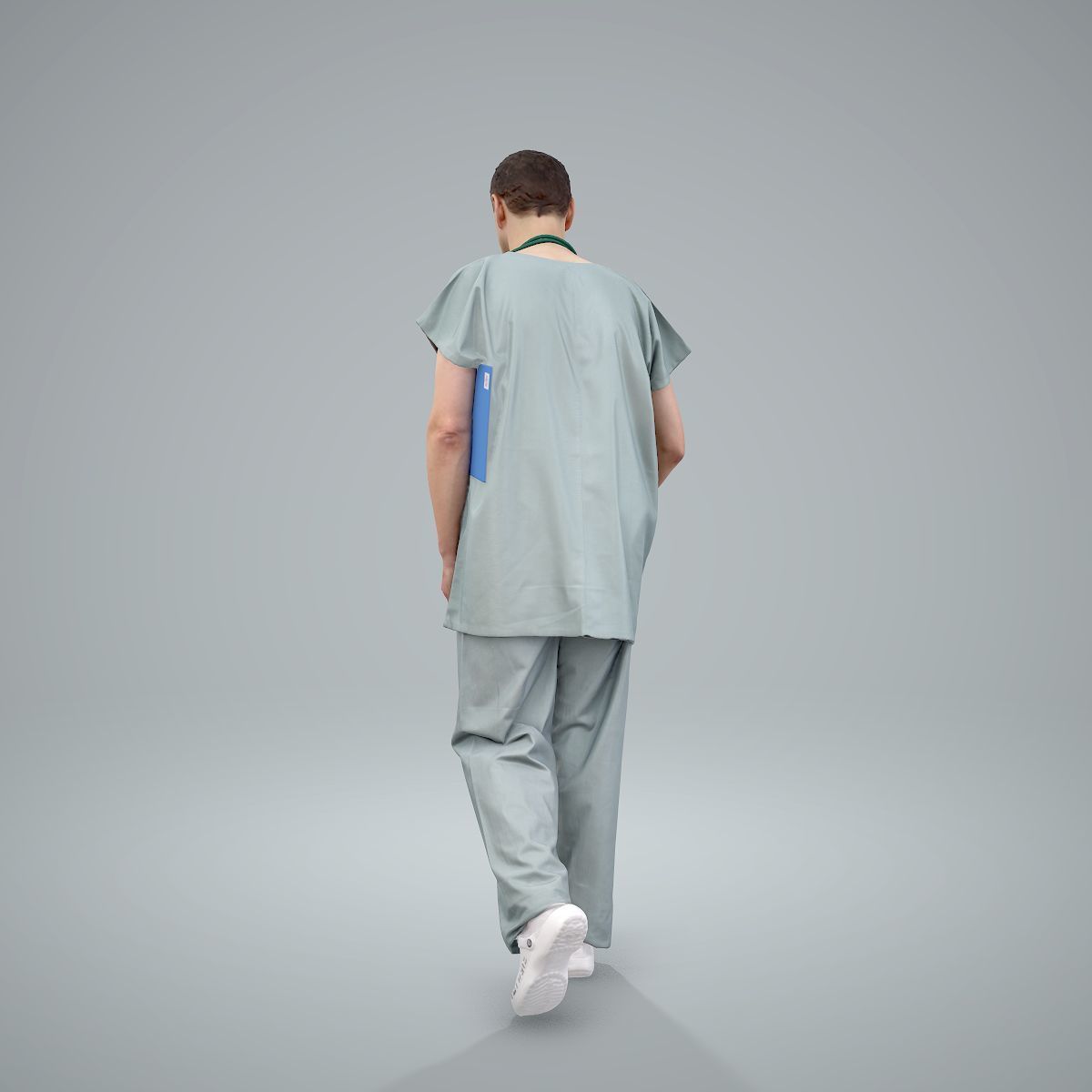 Ready-Posed 3D Uniformed Humans at Work MeMsS012HD2 3D model_13