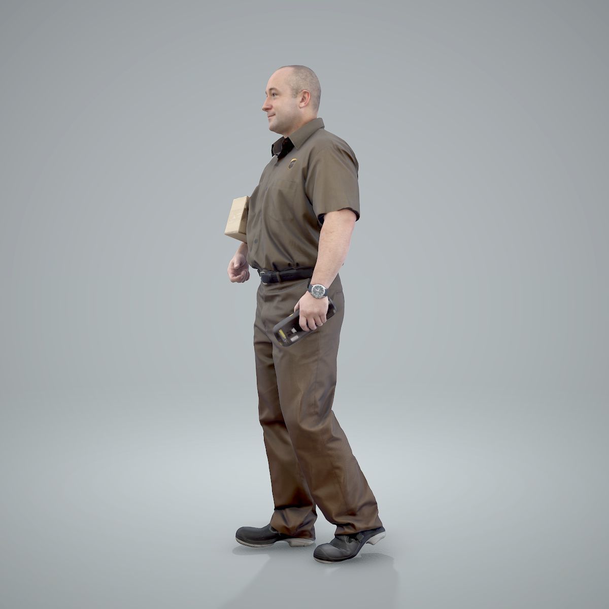 Ready-Posed 3D Uniformed Humans at Work MeMsS012HD2 3D model_8