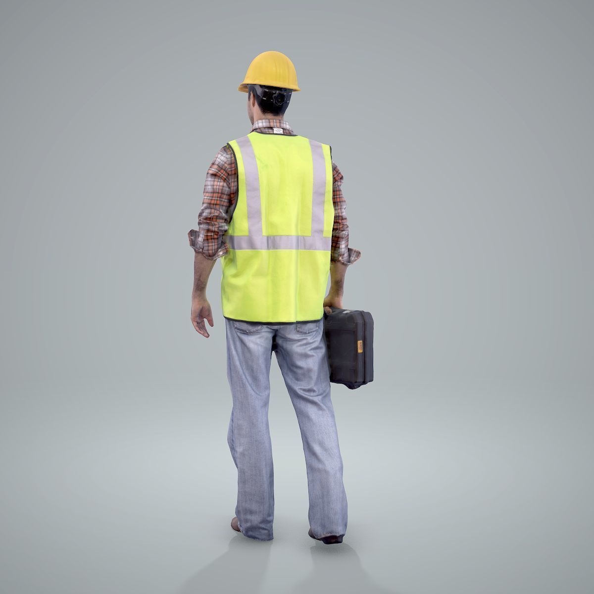 Ready-Posed 3D Uniformed Humans at Work MeMsS012HD2 3D model_12