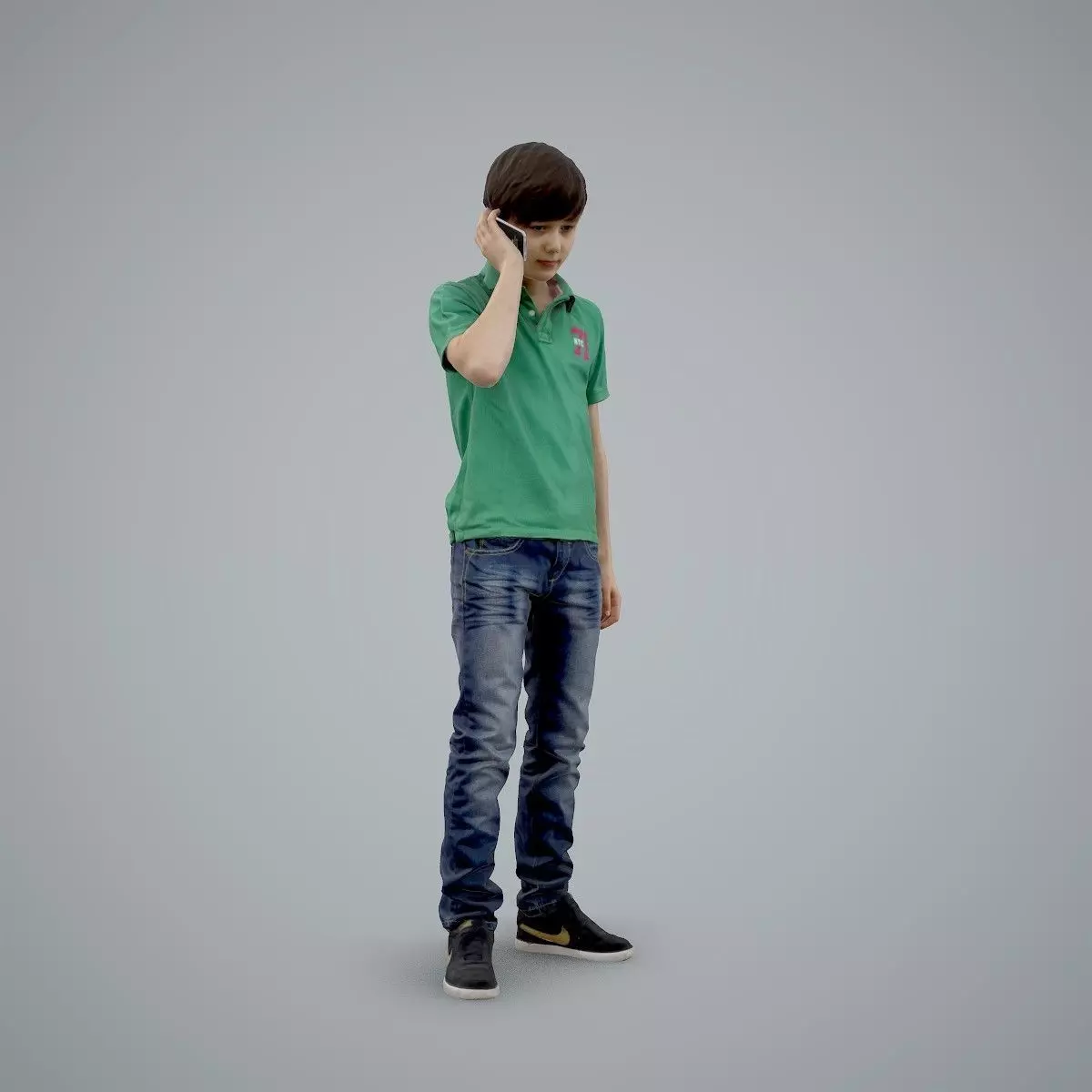 Ready-Posed 3D Children MeMsS010HD2 3D model_5