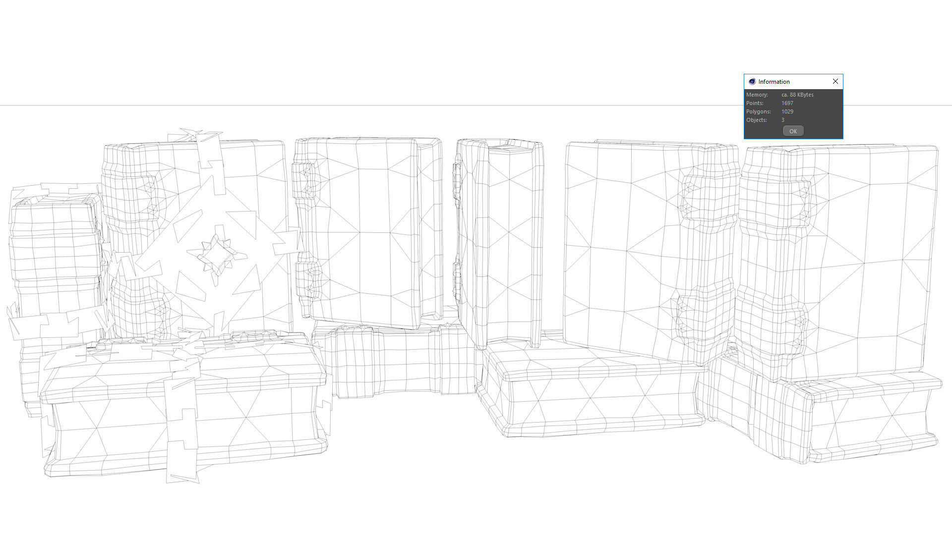 Grimoire A book of magic Low-poly 3D model_4