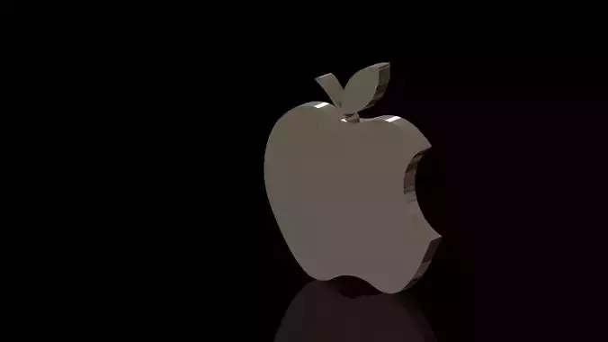 Apple golden logo