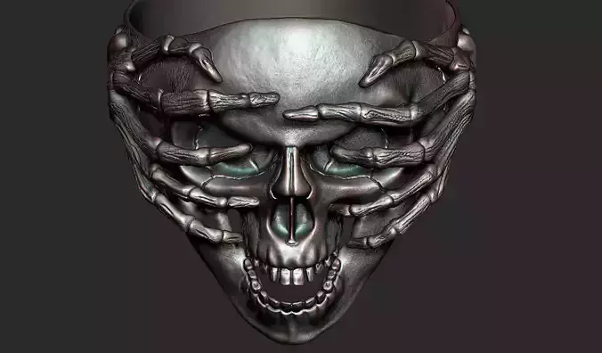 Skull ring