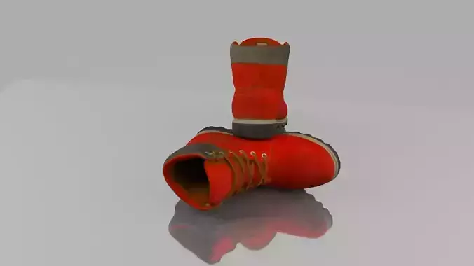 Red boots