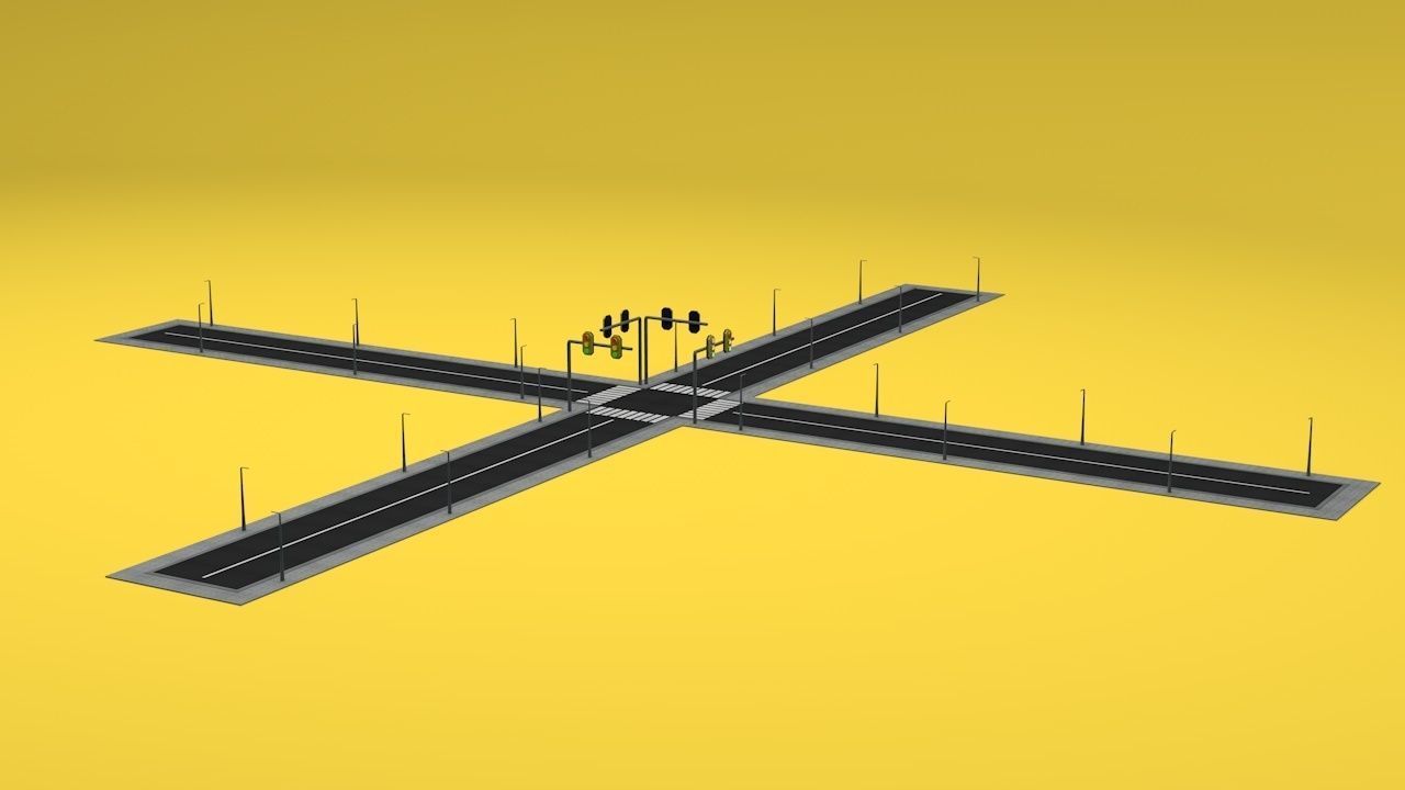 Low Poly City Pack Low-poly 3D model_12