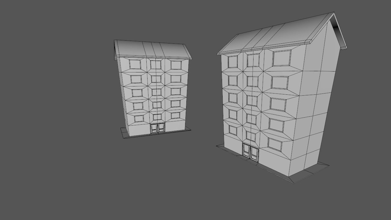 Low Poly City Pack Low-poly 3D model_24