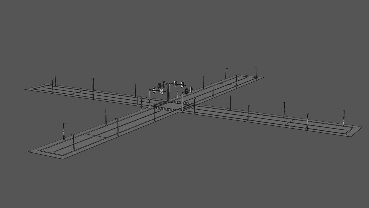 Low Poly City Pack Low-poly 3D model_13