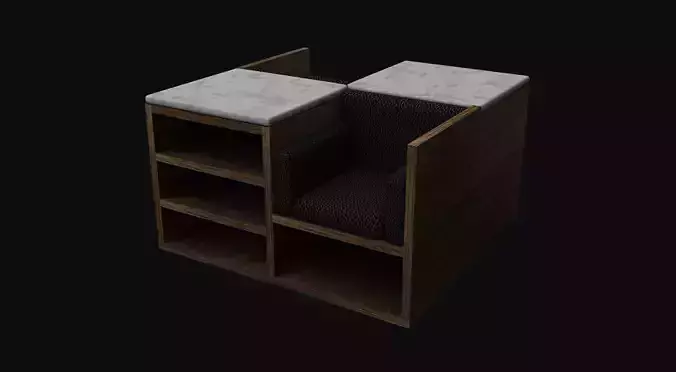 Reading Furniture 3D model