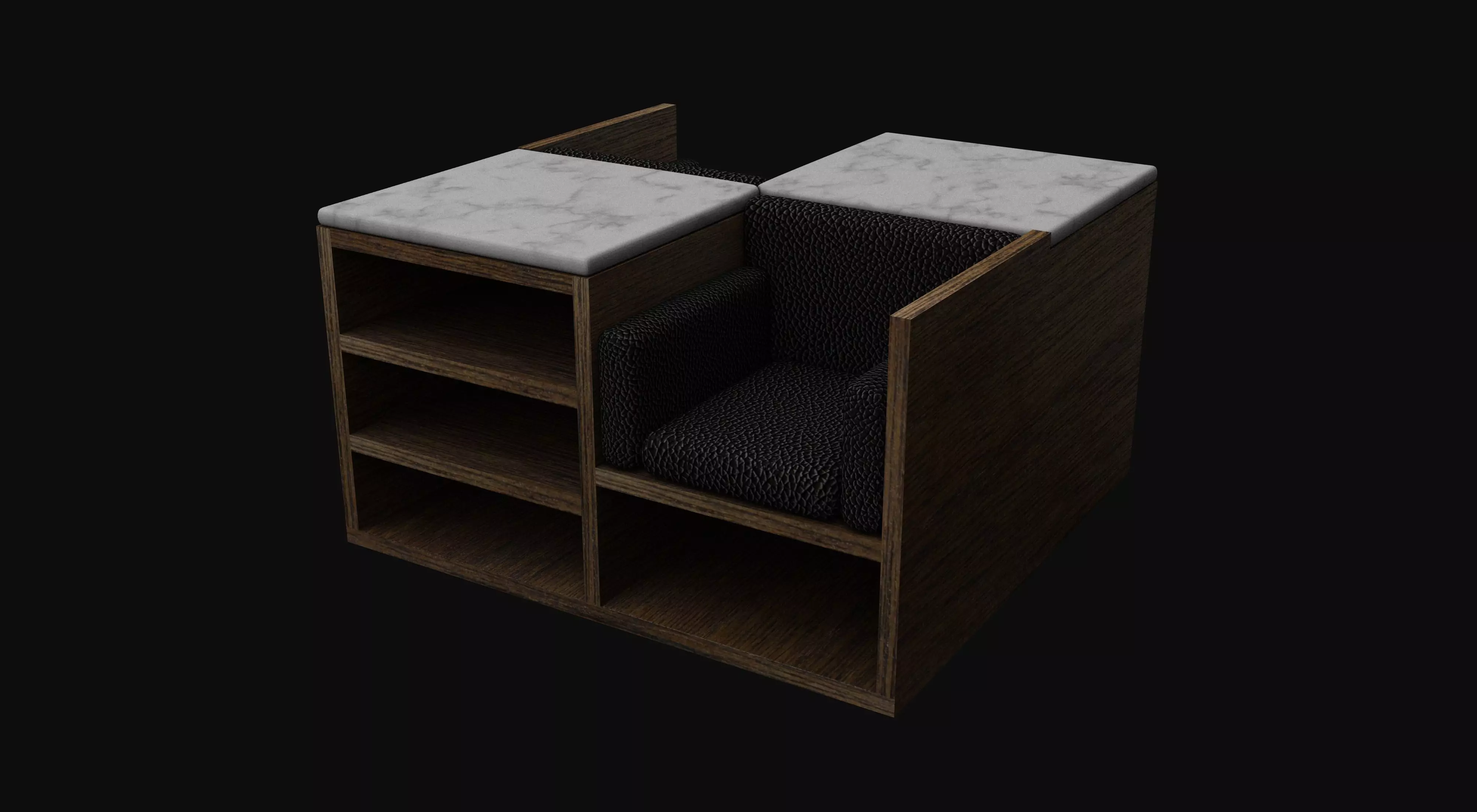 Reading Furniture 3D model_0