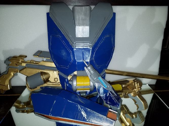 Ana Cosplay Armor from Overwatch 3D print model