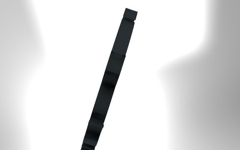 Pisces 3D zodiac symbol with two fish in middle Free 3D print model_30