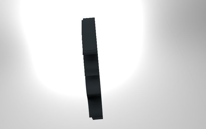 Pisces 3D zodiac symbol with two fish in middle Free 3D print model_40