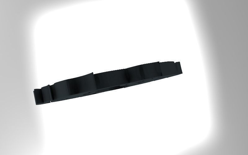 Pisces 3D zodiac symbol with two fish in middle Free 3D print model_20