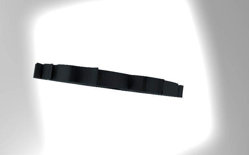 Pisces 3D zodiac symbol with two fish in middle Free 3D print model_19